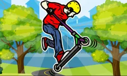 Skatepark: Scooter Tricks